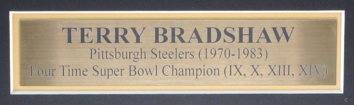 Terry Bradshaw Autographed Mitchell & Ness Jersey