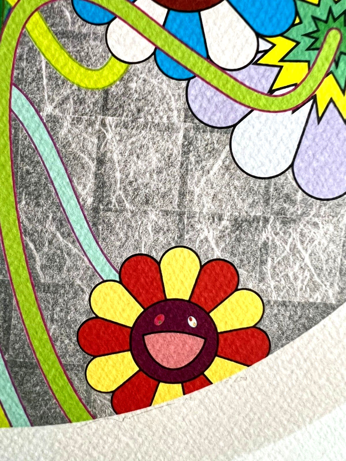 Takashi Murakami Lithograph Coa Numbered In Pencil Limited