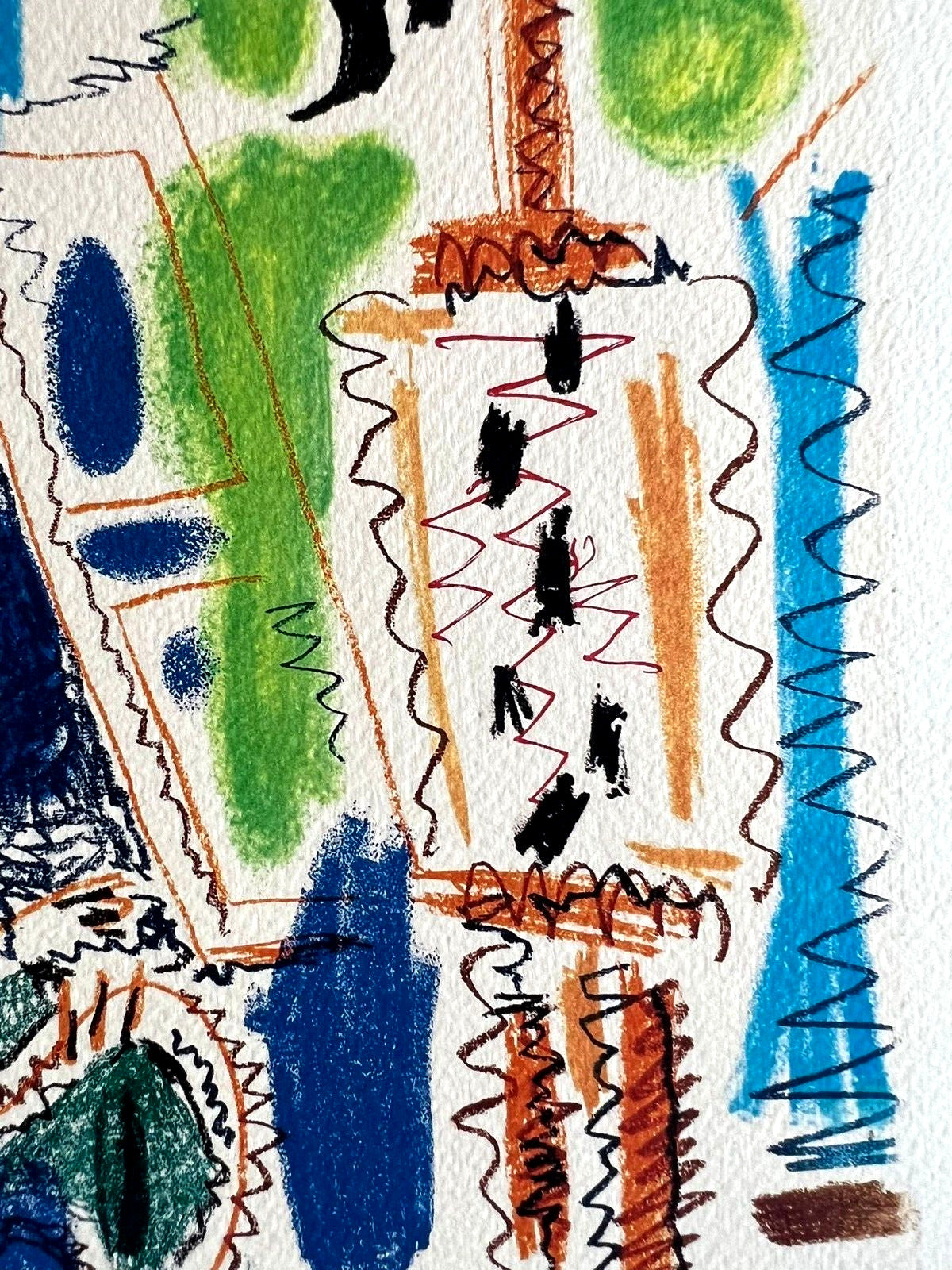 Pablo Picasso Lithograph Coa Signed Numbered And
