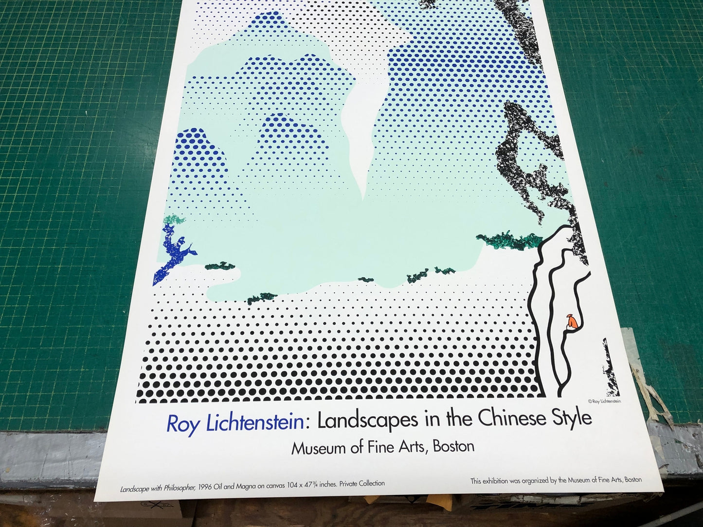 Roy Lichtenstein Landscape With Philosopher,