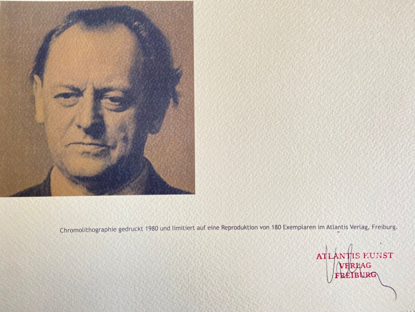Kurt Schwitters Lithograph Coa