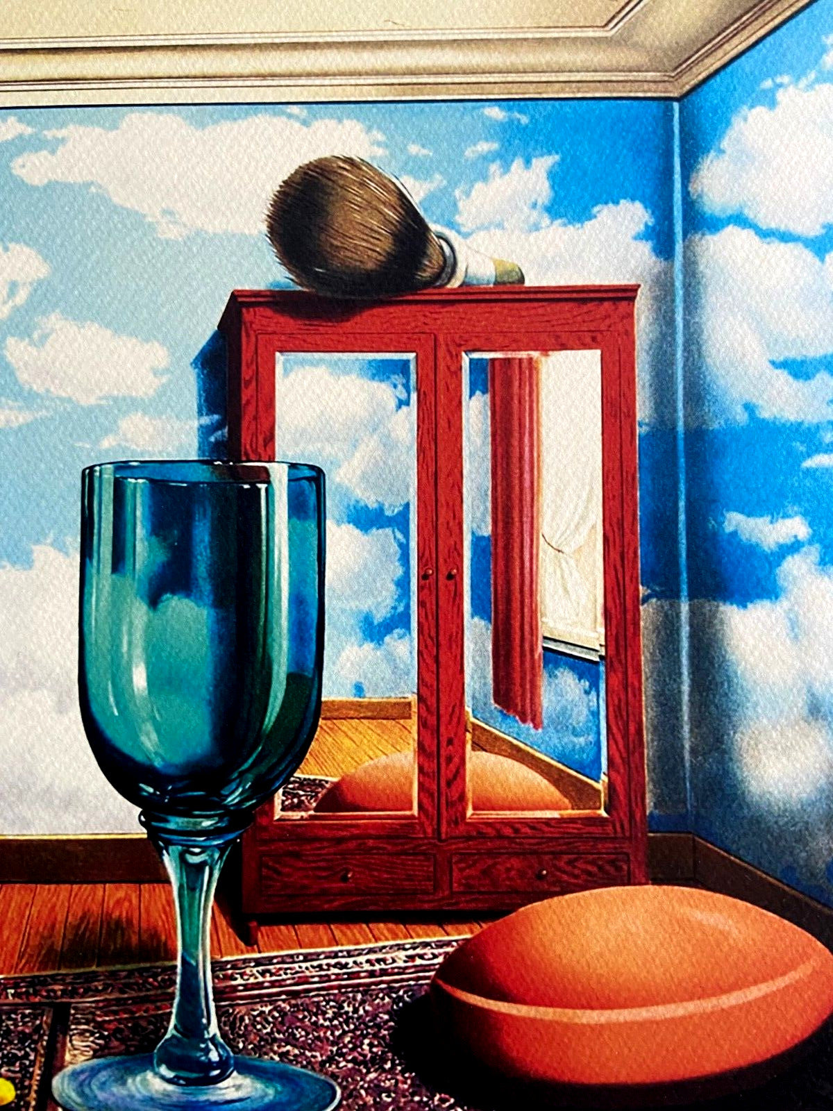 Ren Magritte Lithograph Coa Signed Numbered By