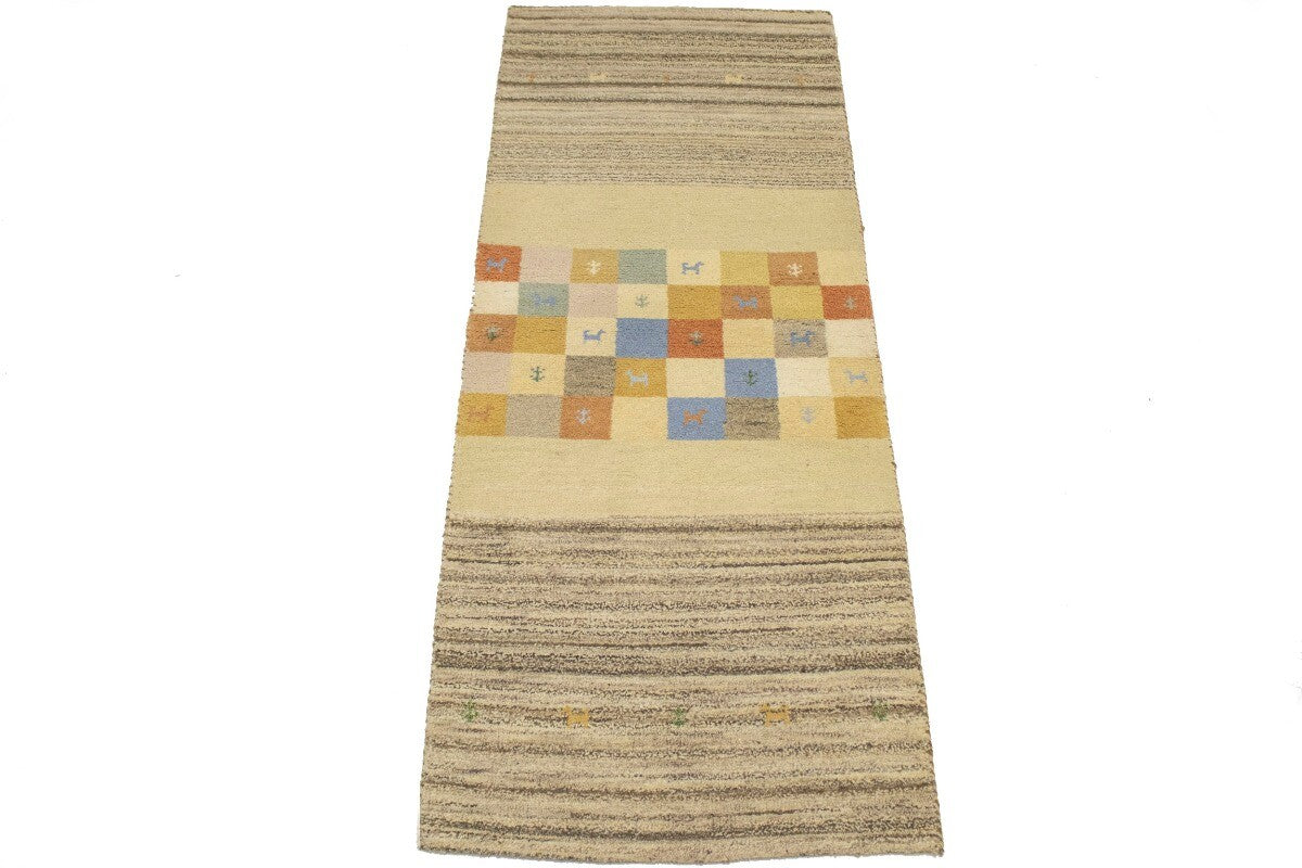 3X7 Ft Handmade Tribal Indo-Gabbeh Oriental