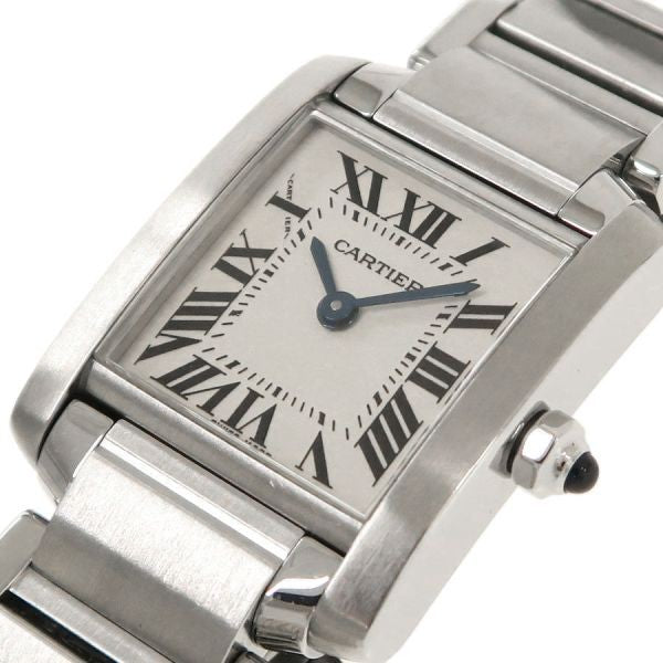 Cartier Tank Francaise Sm W51008Q3 Ladies Used Watch #744921
