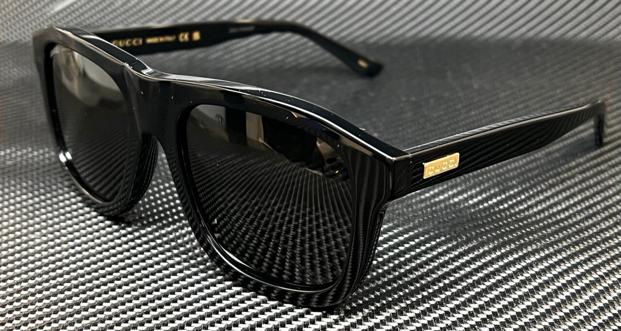 Gucci Gg1316S 001 Black Dark Grey Men'S 54 Mm