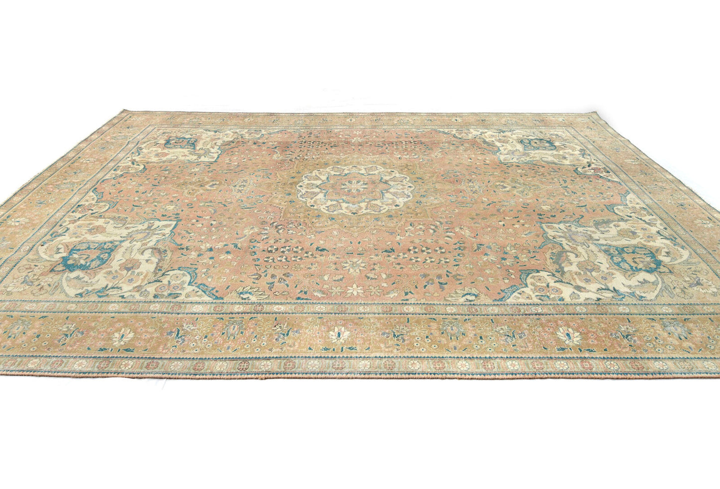 Extra Large Antique Distressed Vintage Oriental