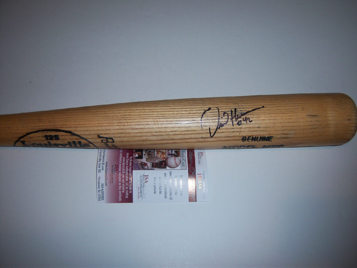 Dave Henderson Oakland Athletics Jsa/Coa Signed