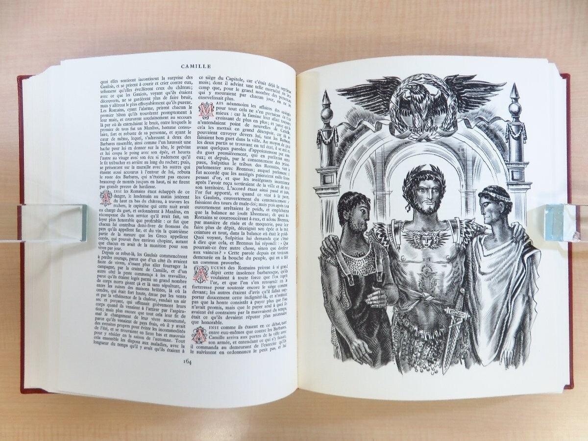 Plutarch Les Vies Des Hommes Illustres 3 Vols Complete 1967 1St Edition Limited