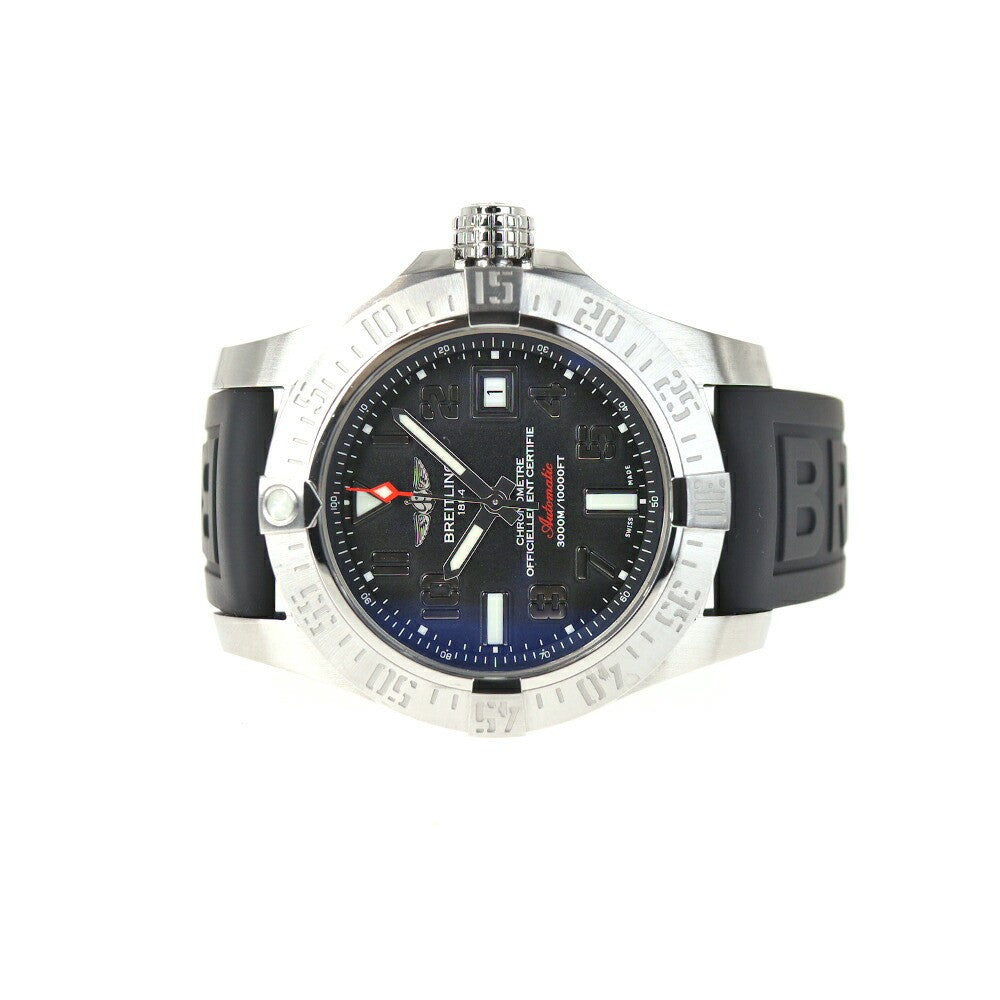 Breitling Avenger 2 Seawolf A17331 Black Men'S Used Watch #51126