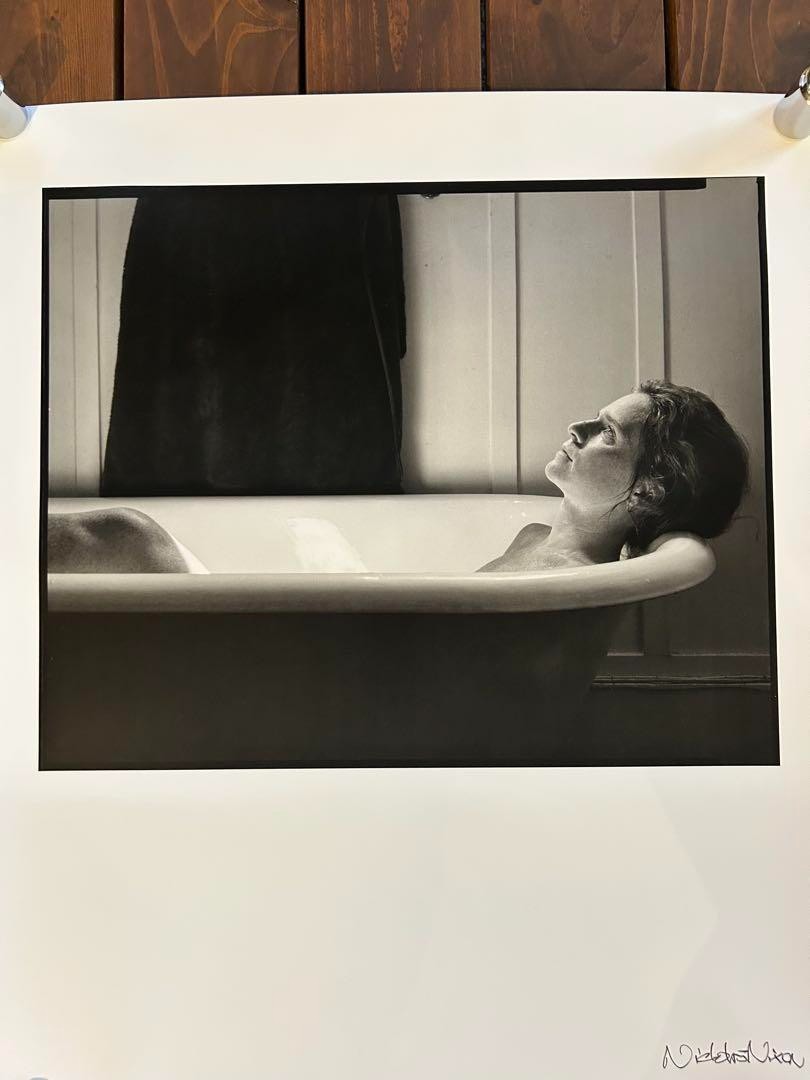 Nicholas Nixon "Bebe, Cambridge, 1980,About Forty Years" Signed ExhibitionPoster