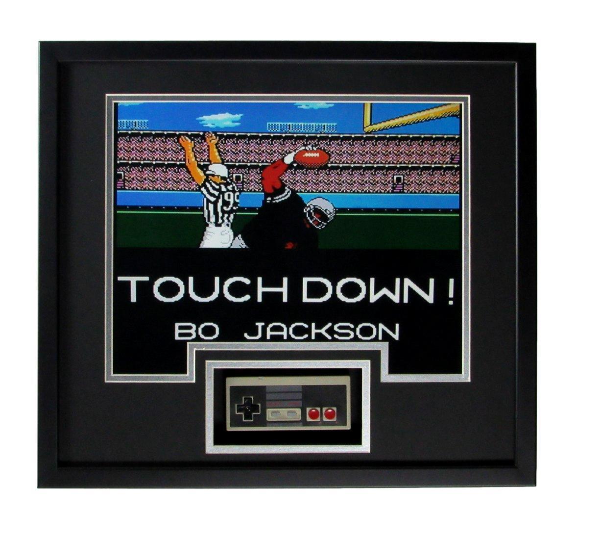 Bo Jackson Raiders Tecmo Bowl 8X10 Shadow Boxed