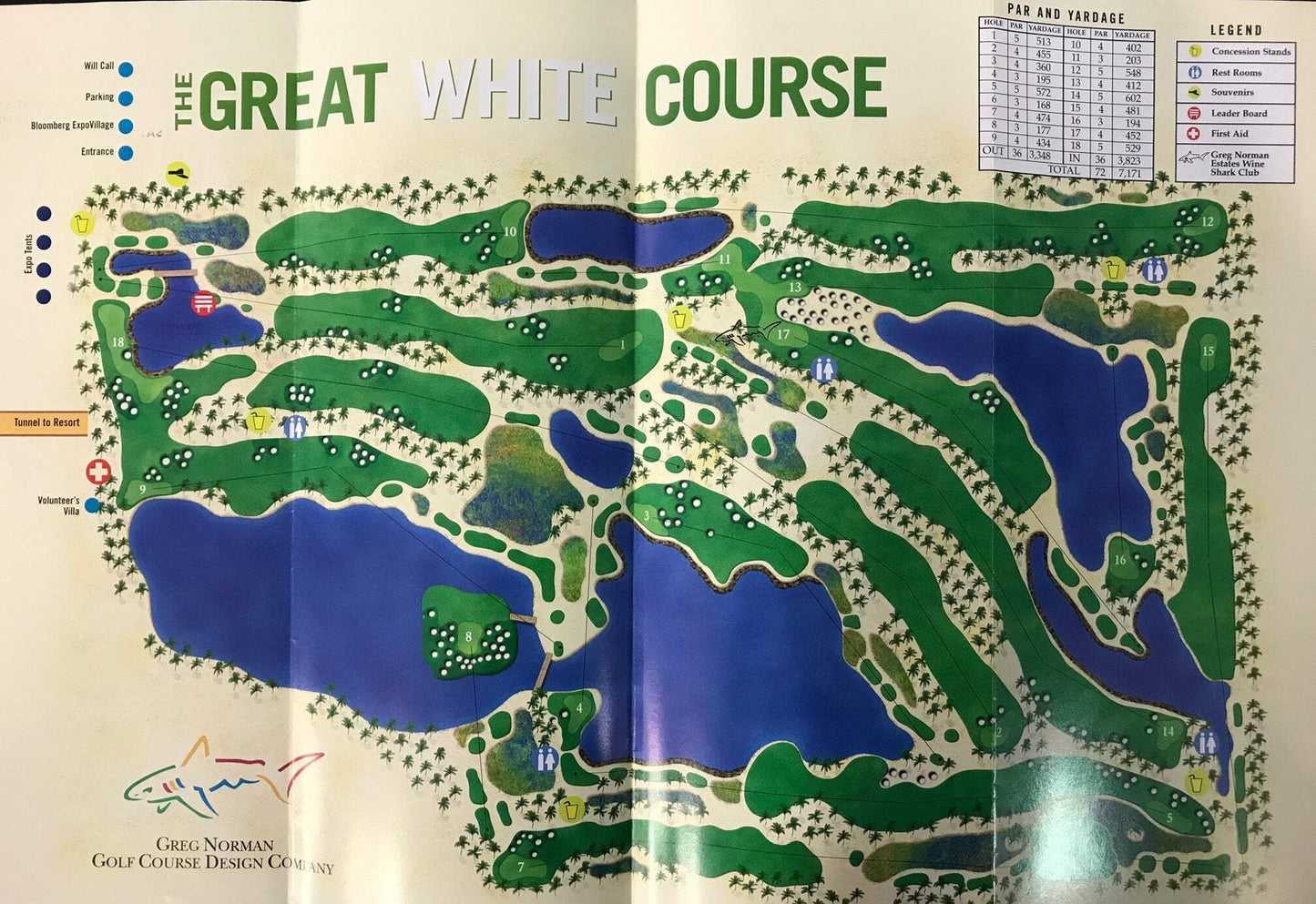 Jack Nicklaus Autographed 2000 Franklin Templeton Shootout Pamphlet