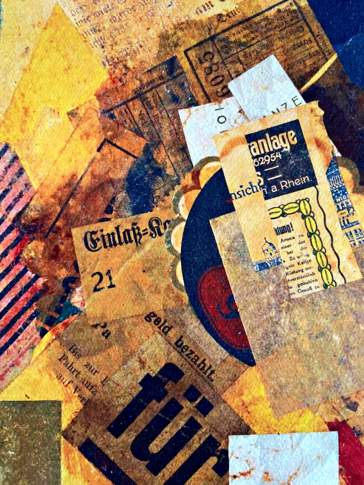 Kurt Schwitters Lithograph 1980 180Ex Marcel