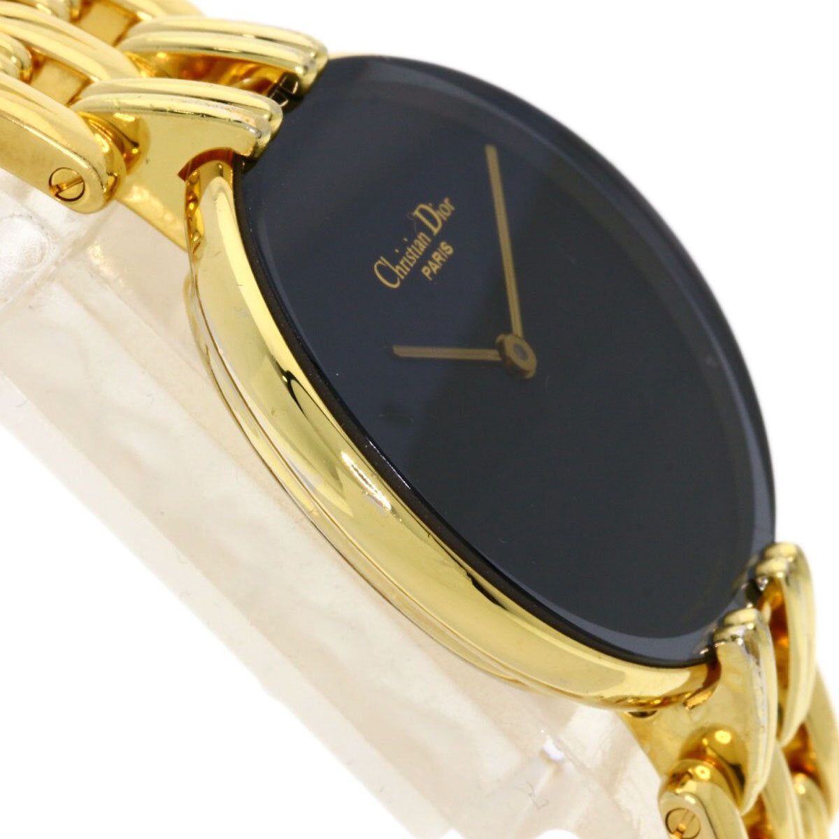 Christian Dior Bakira Watches D46-154-4 Gold Plated/Gold Plated Ladies