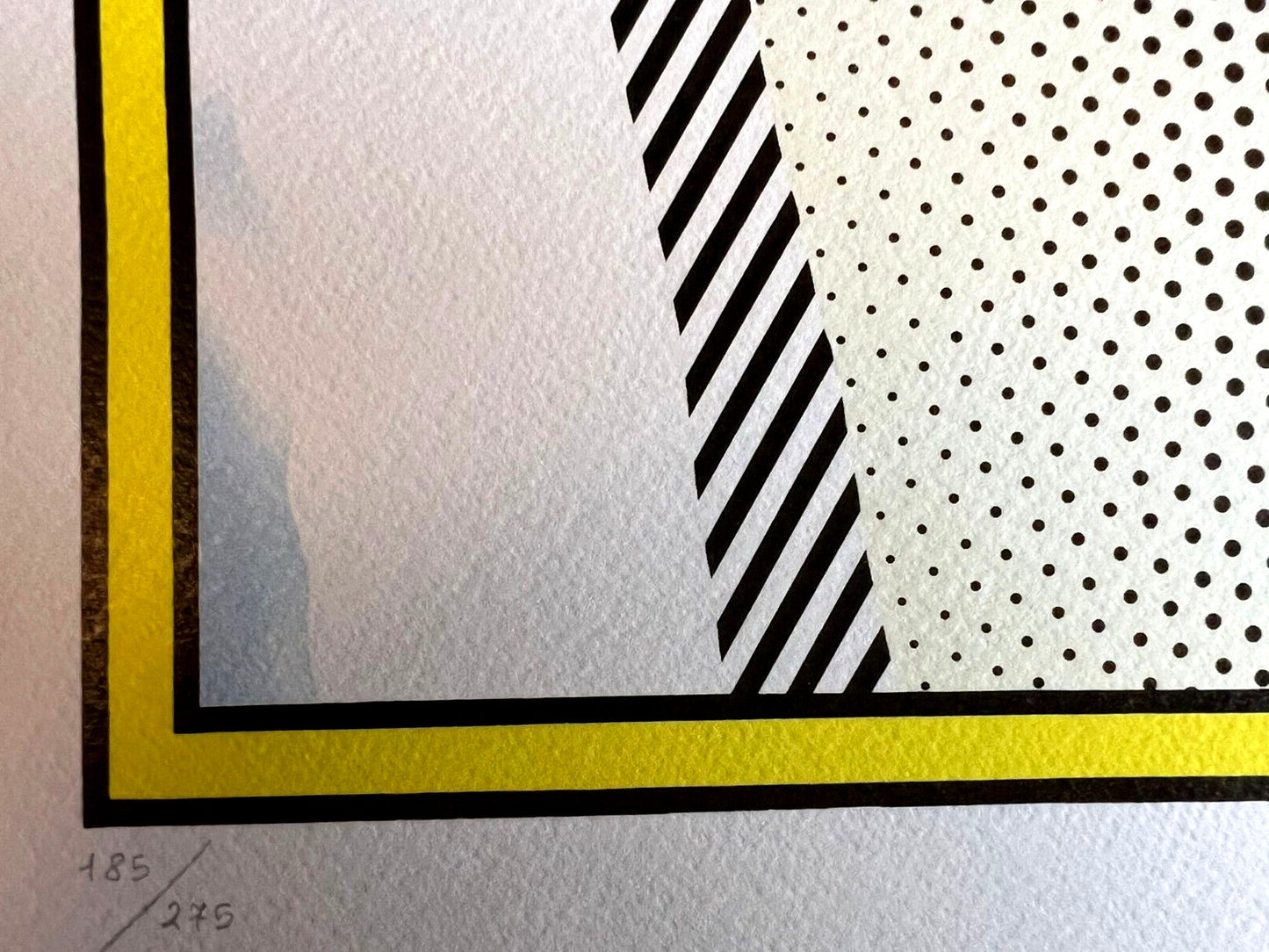 Roy Lichtenstein Lithograph Coa Signed Op Numbered