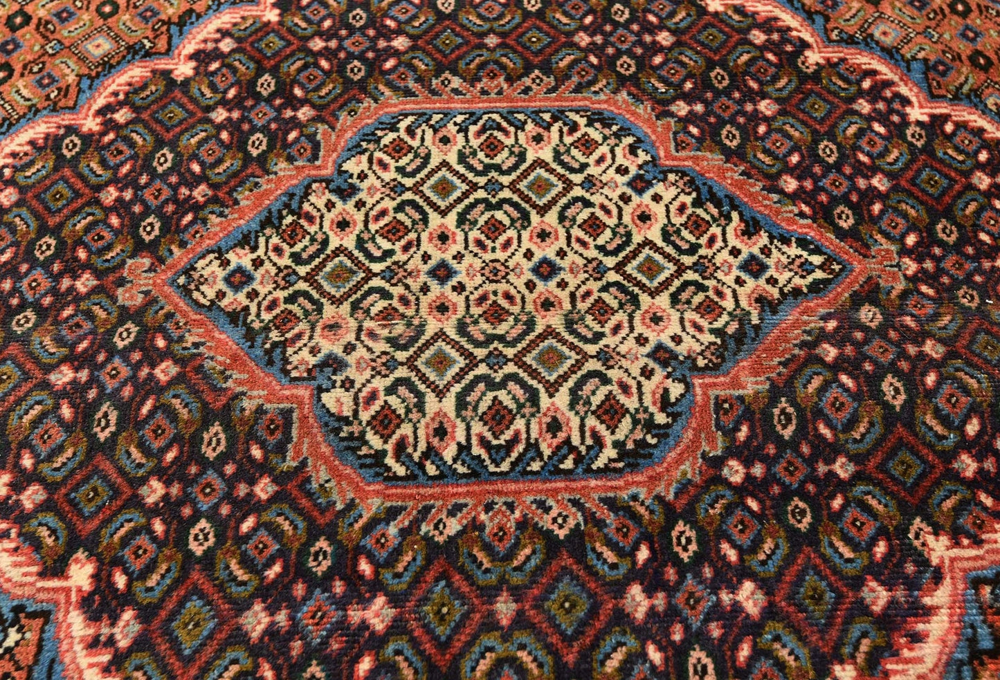 Handmade Tribal Geometric Vintage Oriental Rug
