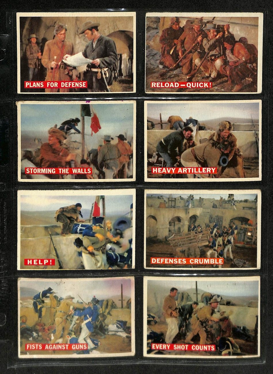 1956 Topps Davy Crockett Card Complete Orange Back Set (1-80) Tv Show 195880
