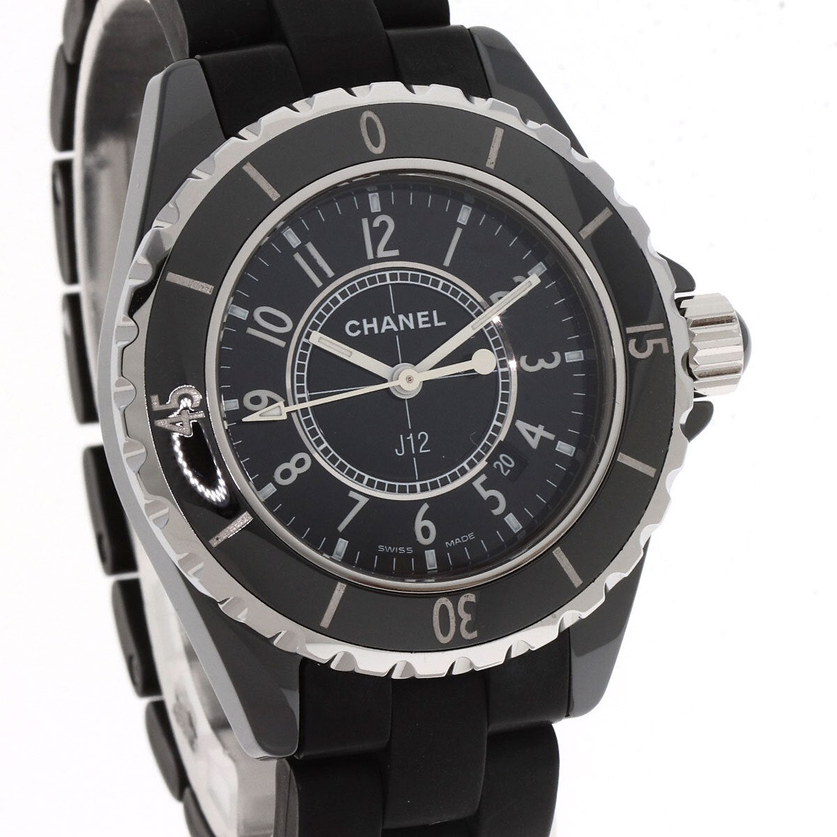 Chanel J12 1.3" Watches H0681 Ceramic/Rubber Ladies