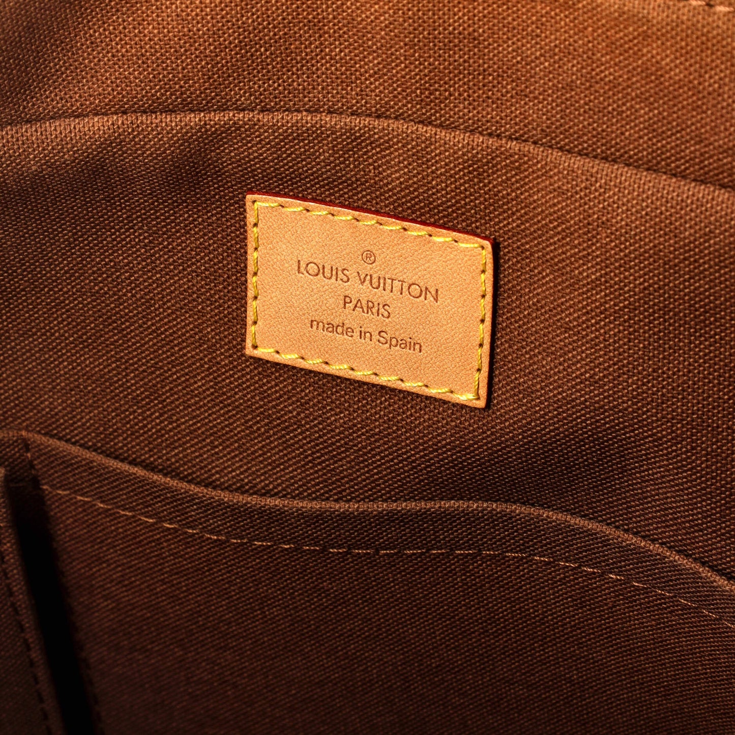 Louis Vuitton Sac Bosphore Handbag Monogram Canvas