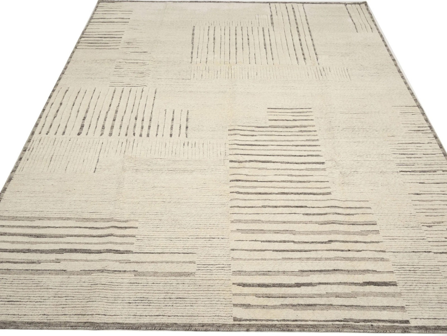 Modern Oriental Rug Abstract Design 8X10 ft