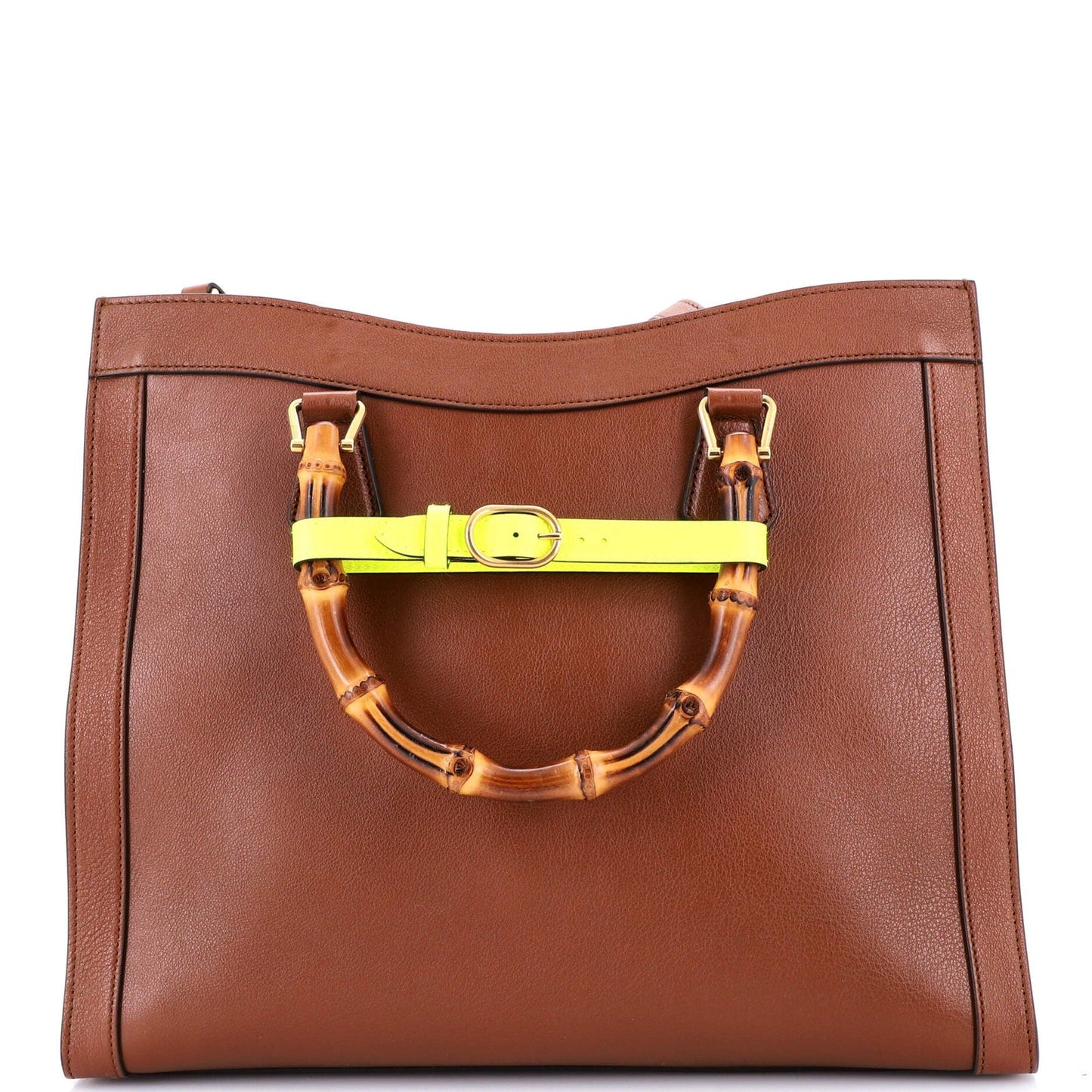 Gucci Diana Nm Bamboo Handle Tote Leather Medium