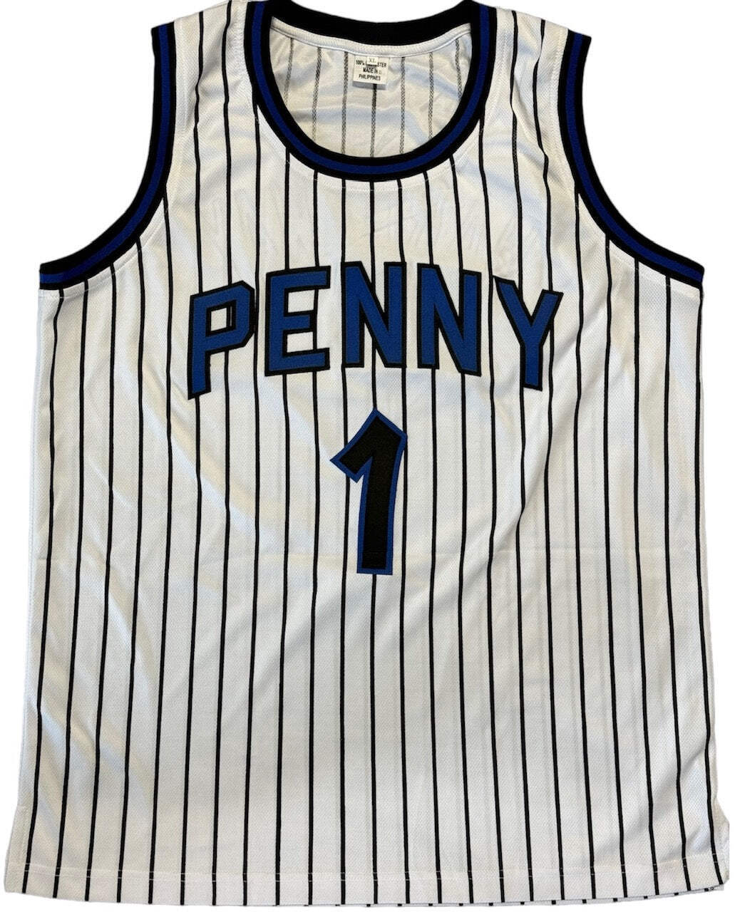 Anfernee Hardaway Autographed Magic Custom Jersey (Jsa)