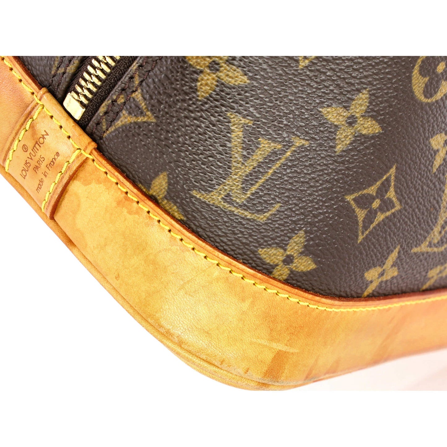 Louis Vuitton Vintage Alma Handbag Monogram Canvas Pm