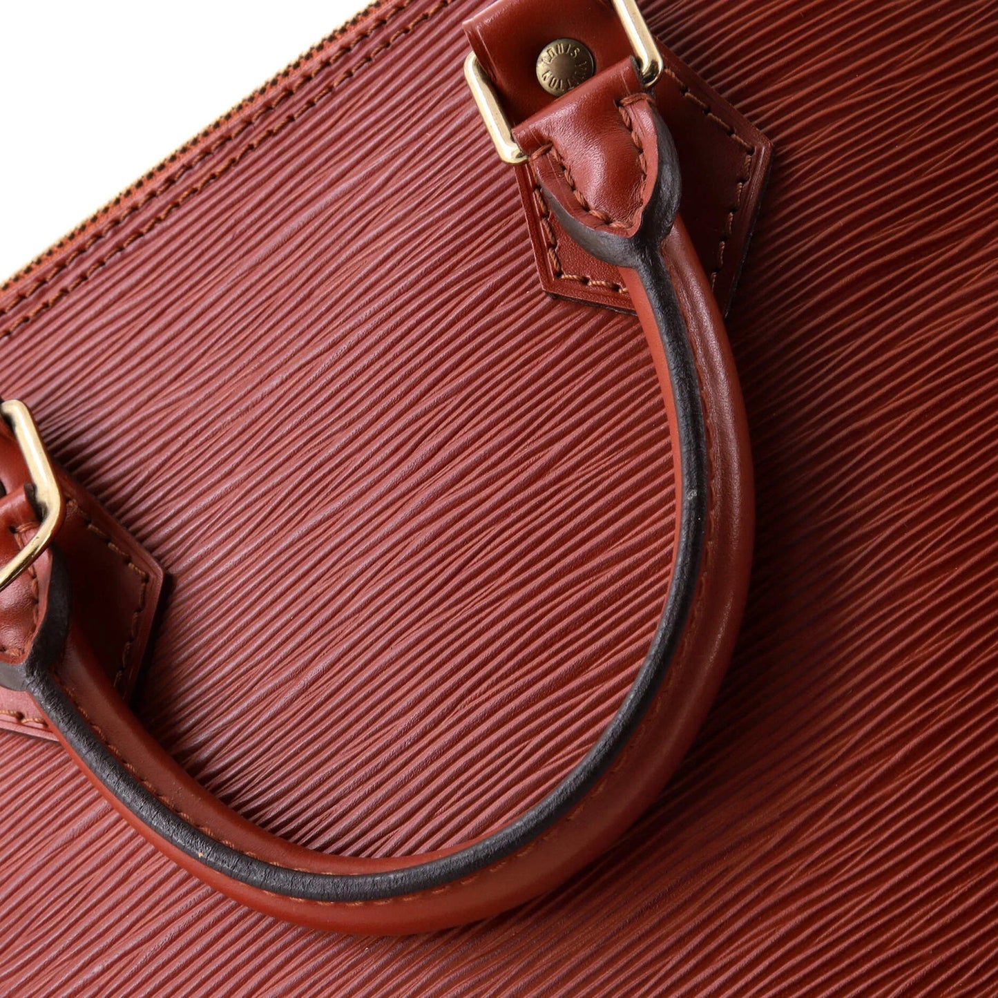 Louis Vuitton Vintage Alma Handbag Epi Leather Pm