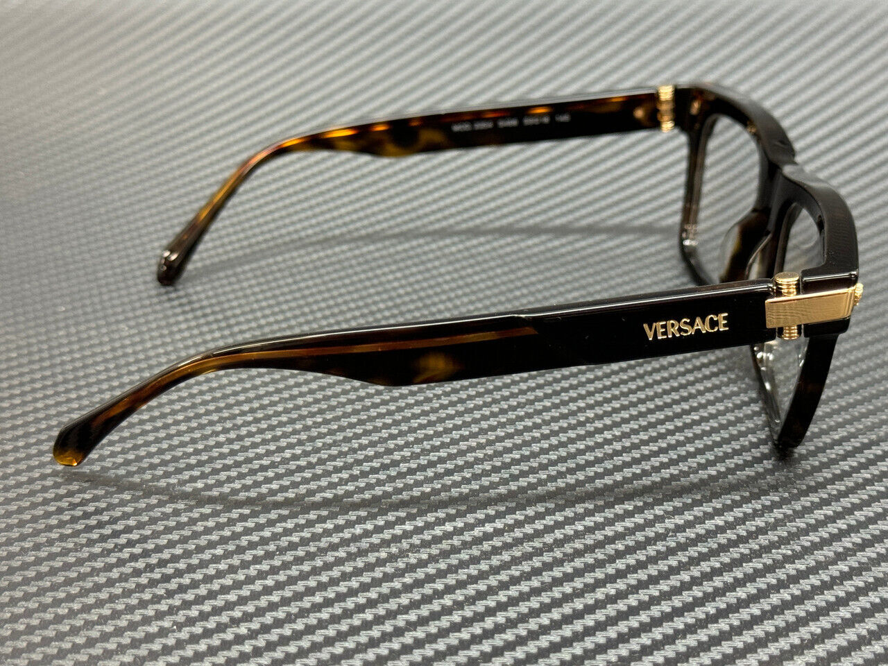 Versace Ve3354 5466 Brown Havana Men'S 55 Mm