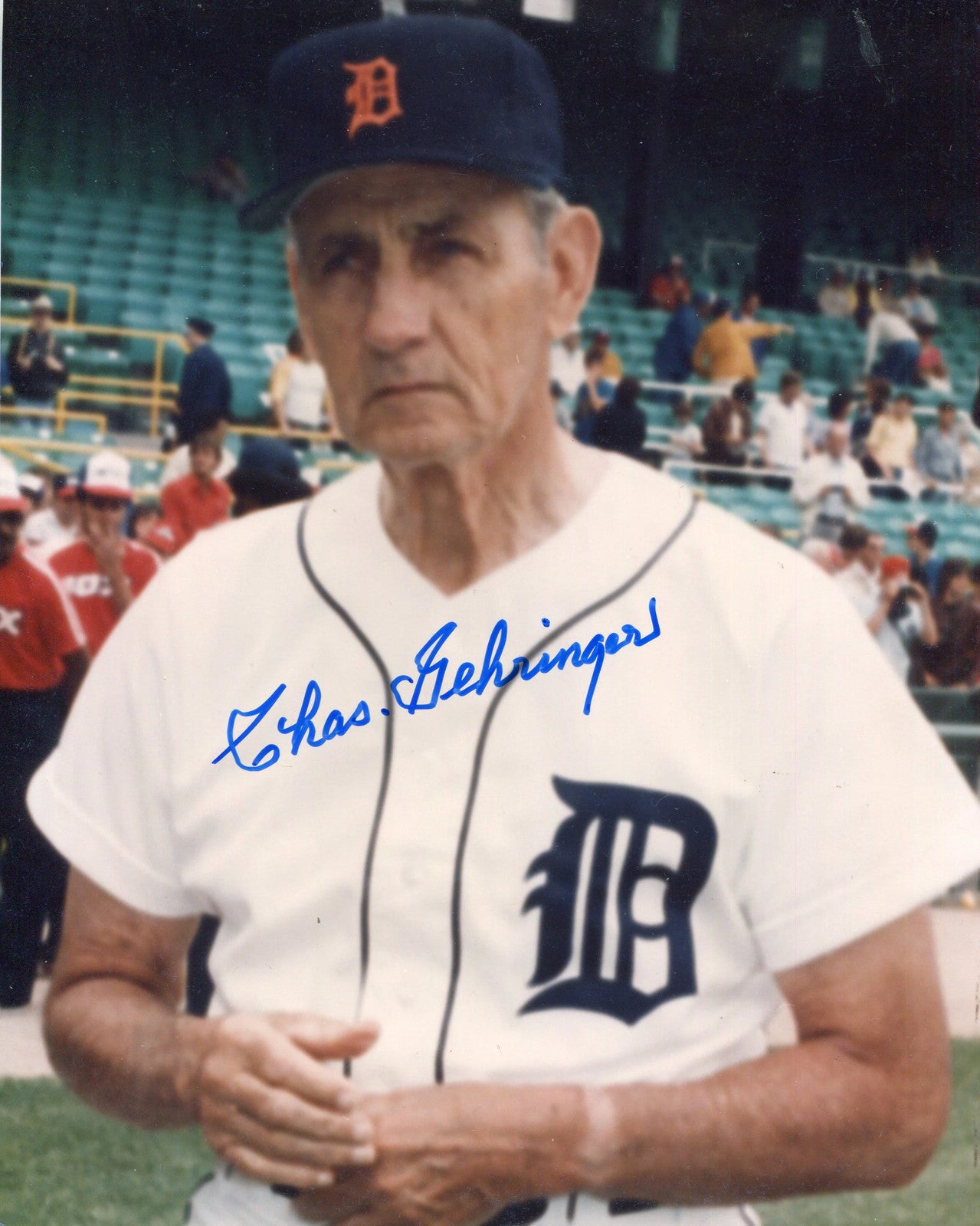 Charlie Gehringer Autographed 8X10 Photo