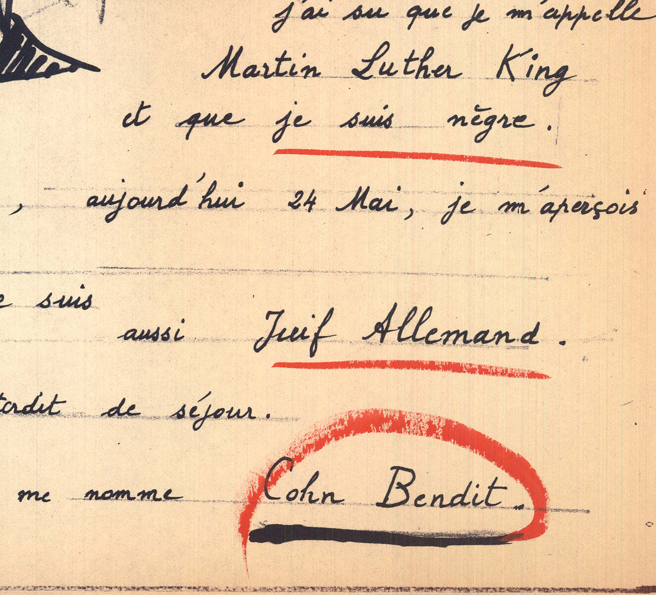 Artist Unknown Student Protest Poster " Lithograph