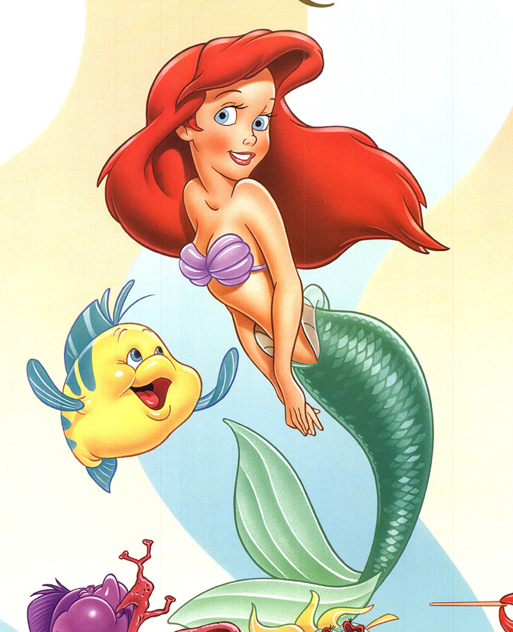 Walt Disney The Little Mermaid " Offset Lithograph Contemporary