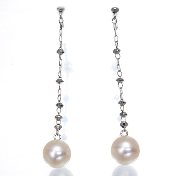 Vendome Earrings Akoya Pearl Pearl 6.0Mm Chain
