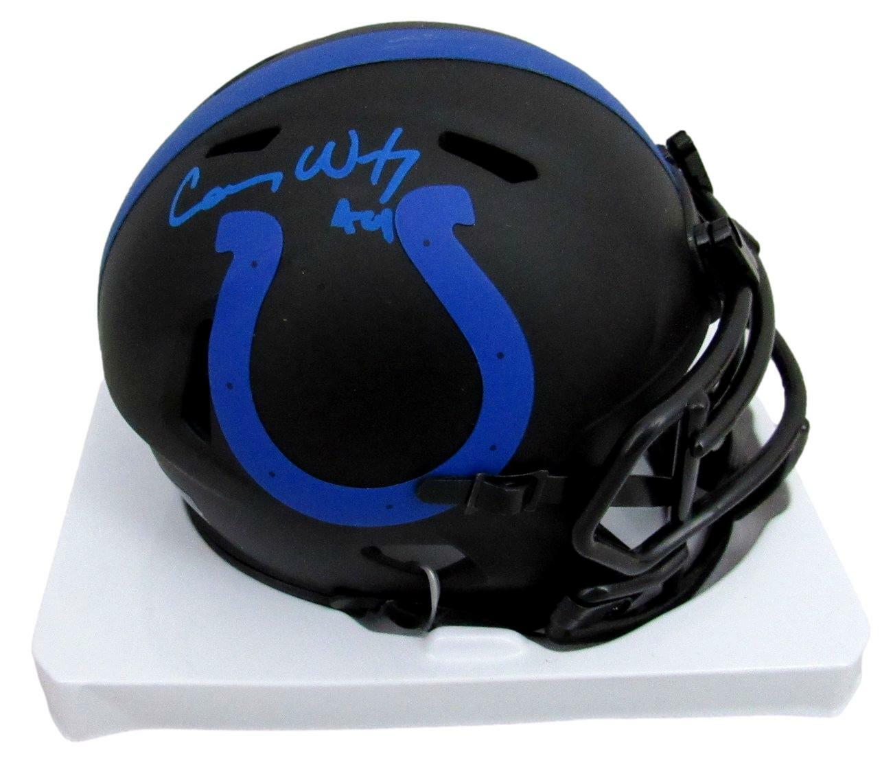 Carson Wentz Signed/Inscr Indianapolis Colts