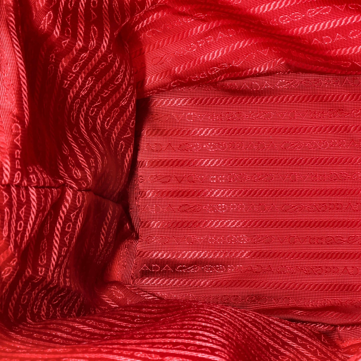 Prada Double Front Pocket Backpack Tessuto Medium