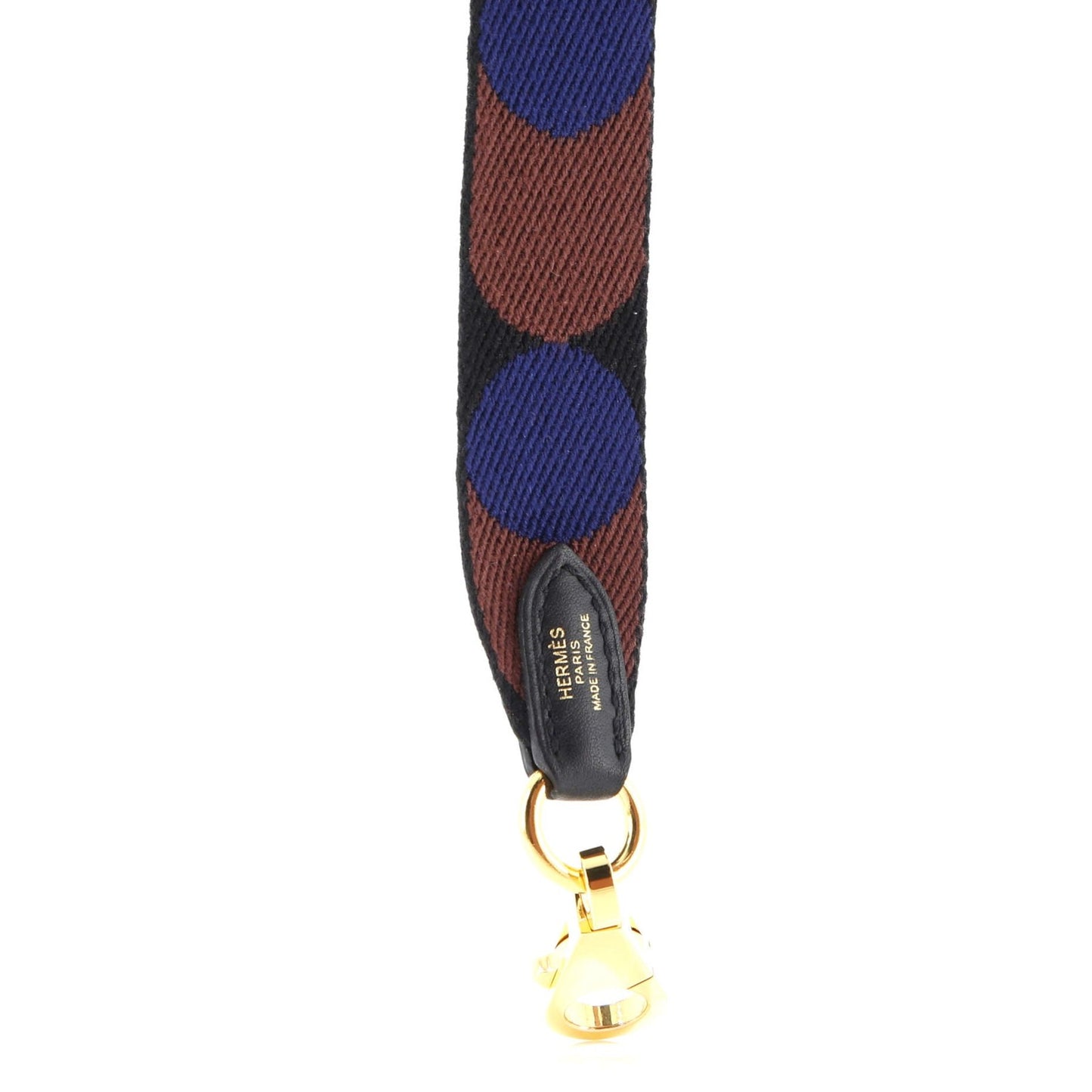Hermes Cavale Canvas Sangle Shoulder Strap (25")