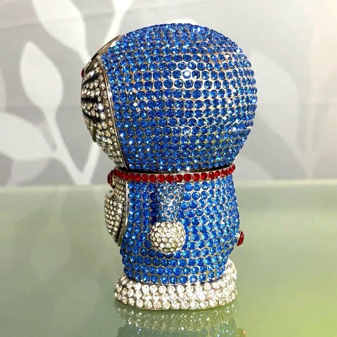 Rare Doraemon Crystal Figure Licensed 2006 Fujiko