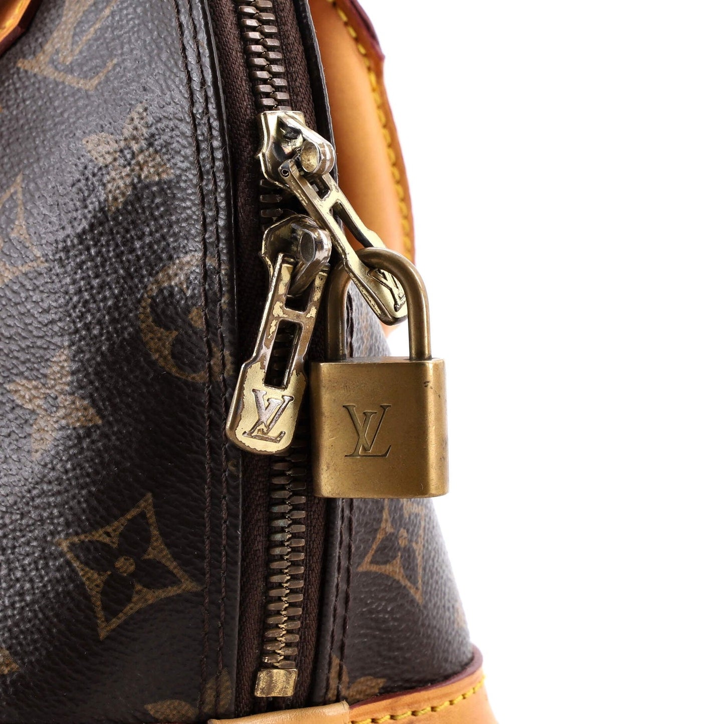 Louis Vuitton Alma Handbag Monogram Canvas Bb