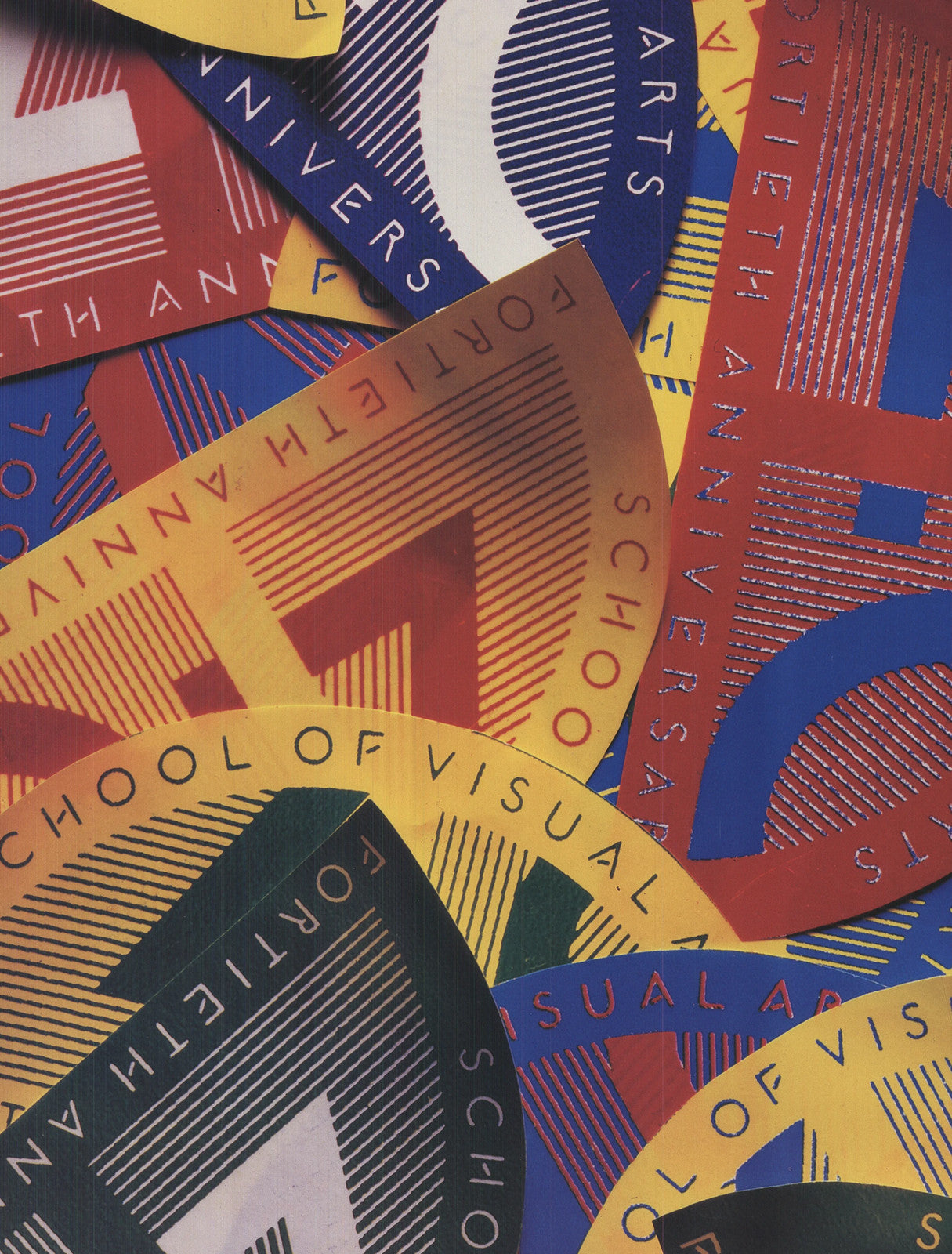 Milton Glaser Sva- The First Forty Years " Offset