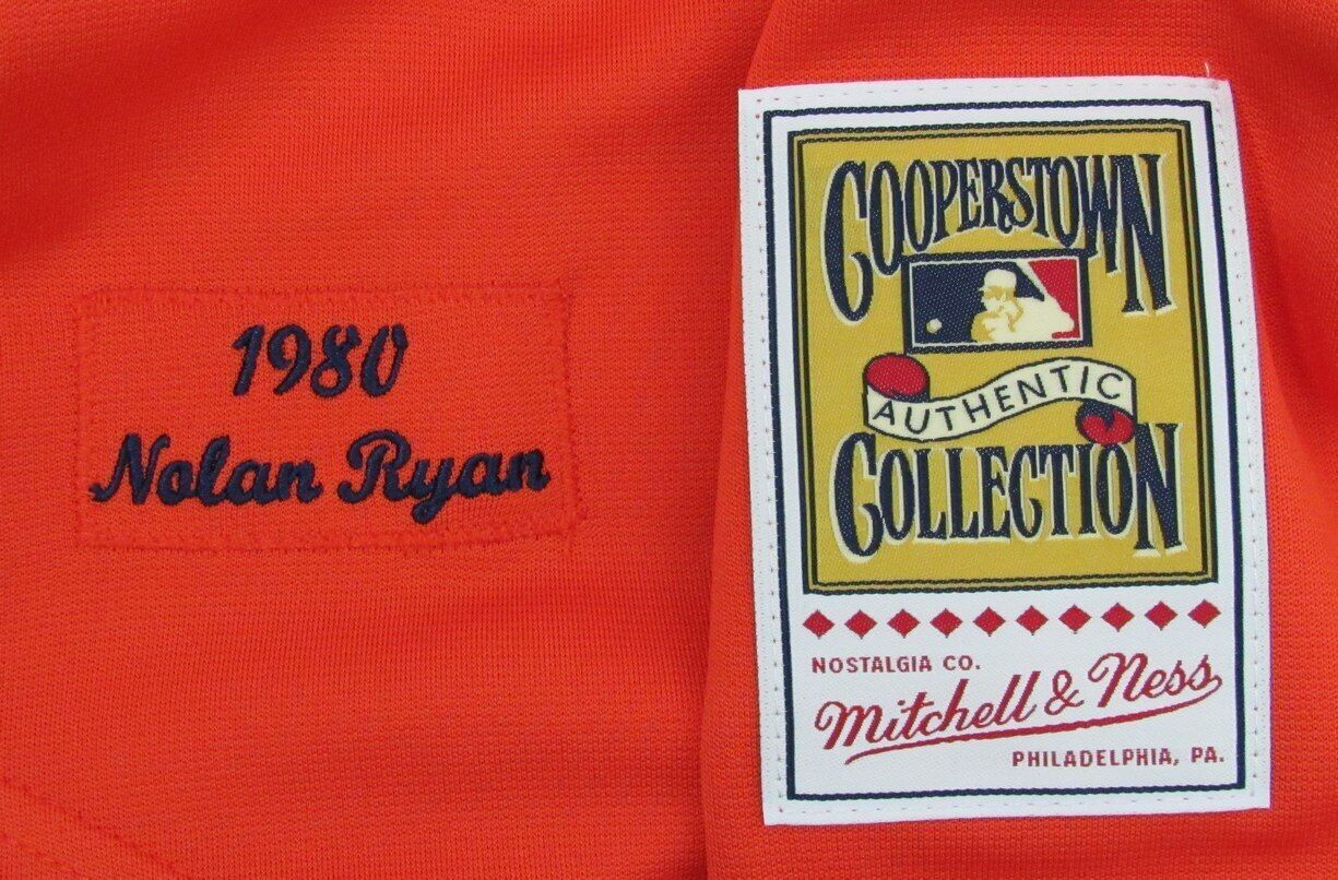 Nolan Ryan 1980 Autographed Authentic Mitchell &