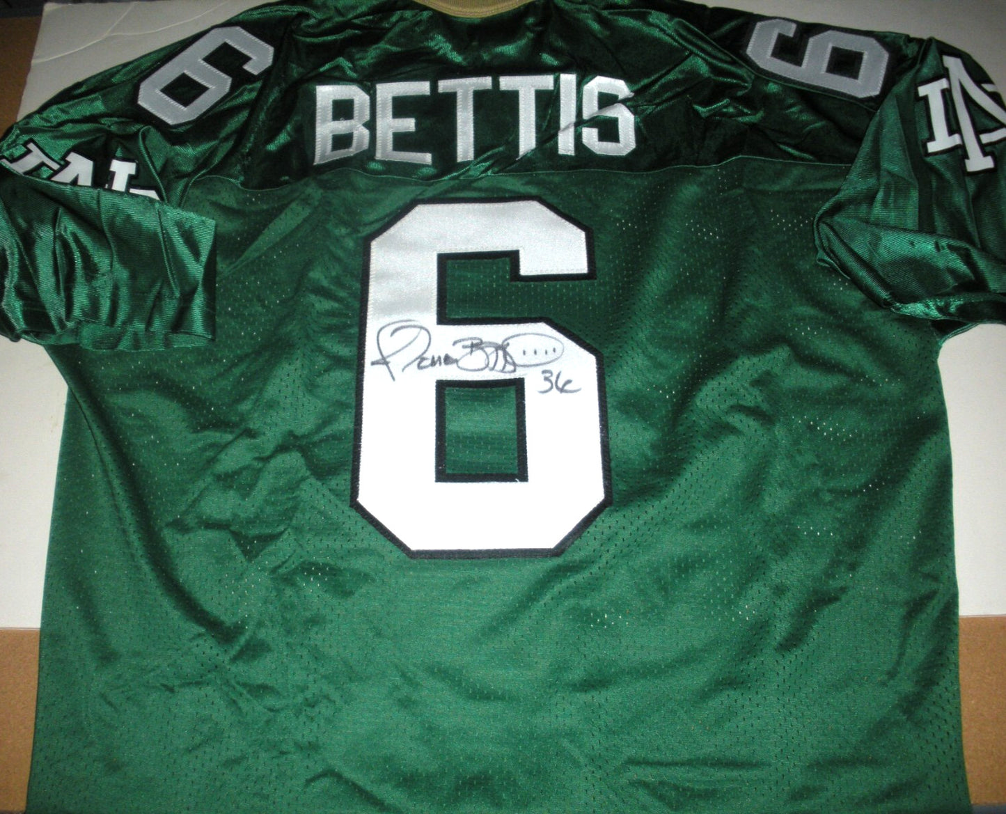 Jerome Bettis Notre Dame Irish W/Coa Signed