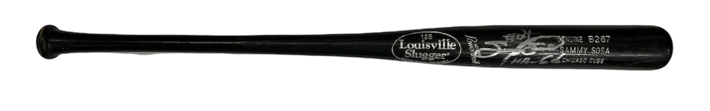 Sammy Sosa Autographed Louisville Slugger Game