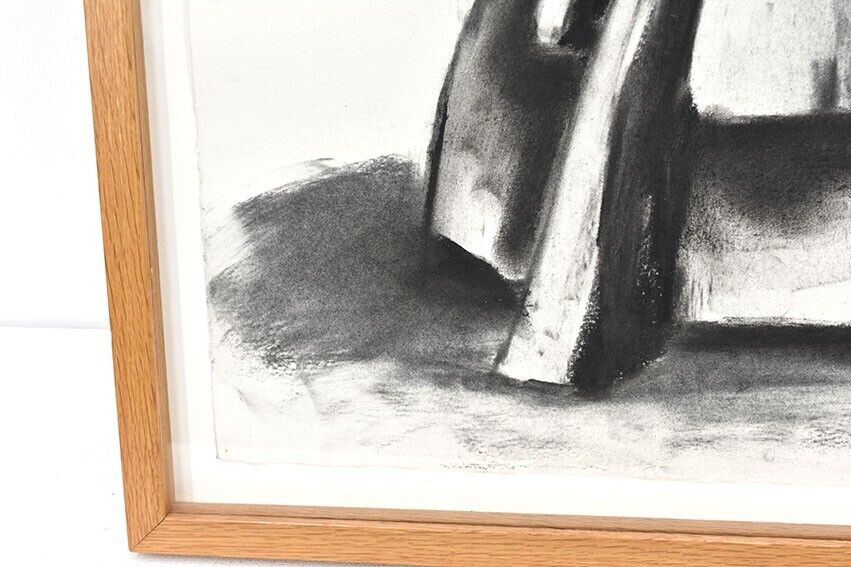 David Nash (British 1945) Charcoal On Paper