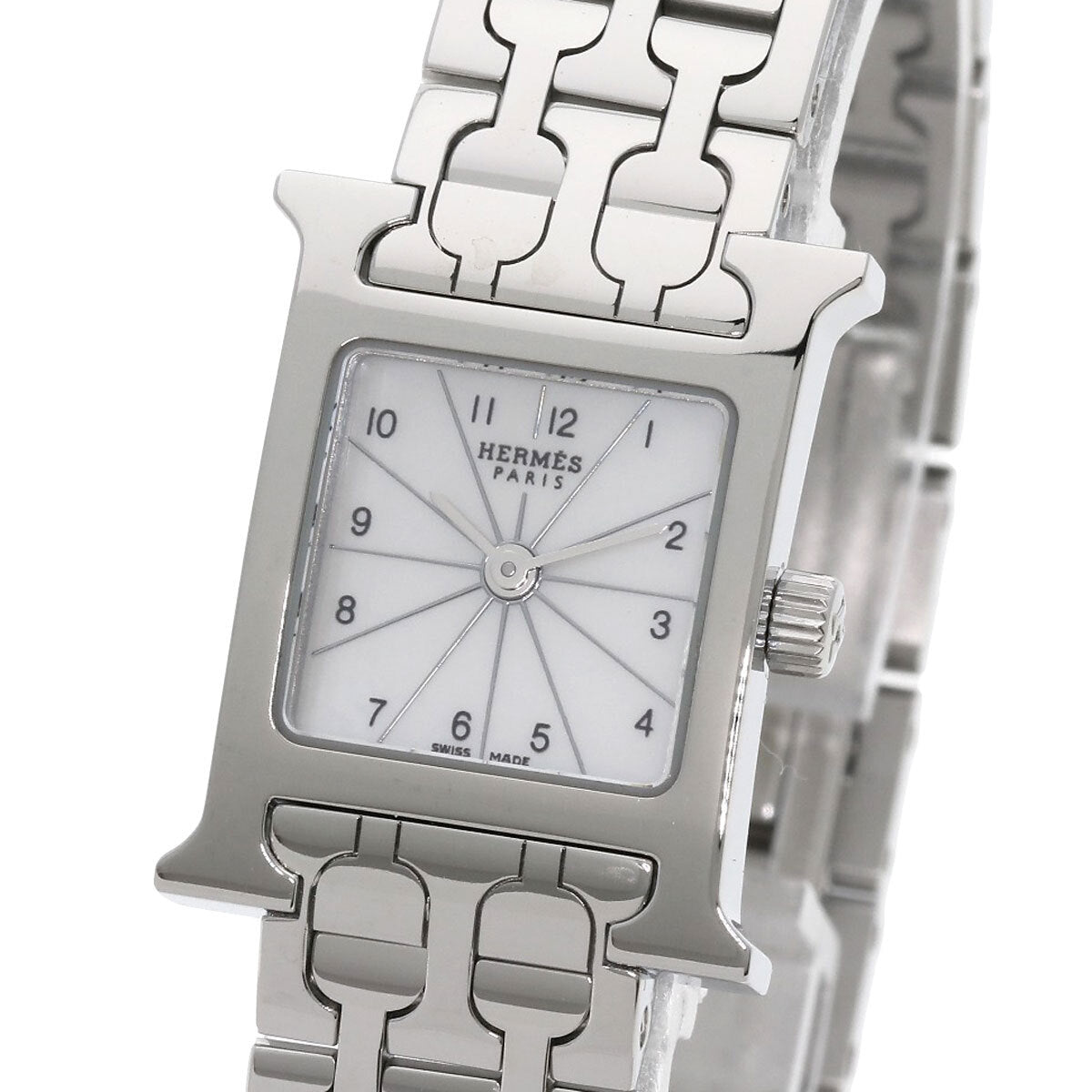 HERMES H watch mini Watches HH1.110 Stainless