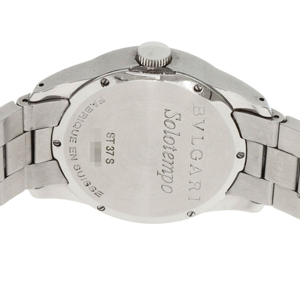 Bvlgari Solo Tempo Watches St37S Stainless Steel/Stainless Steel Mens