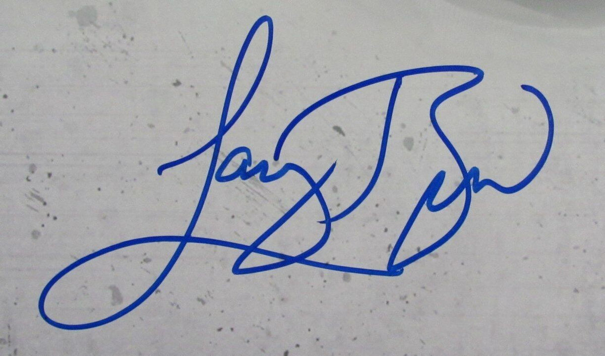 Larry Bird Hof Autographed 16X20 Photo Boston Celtics Psa/Dna 179603