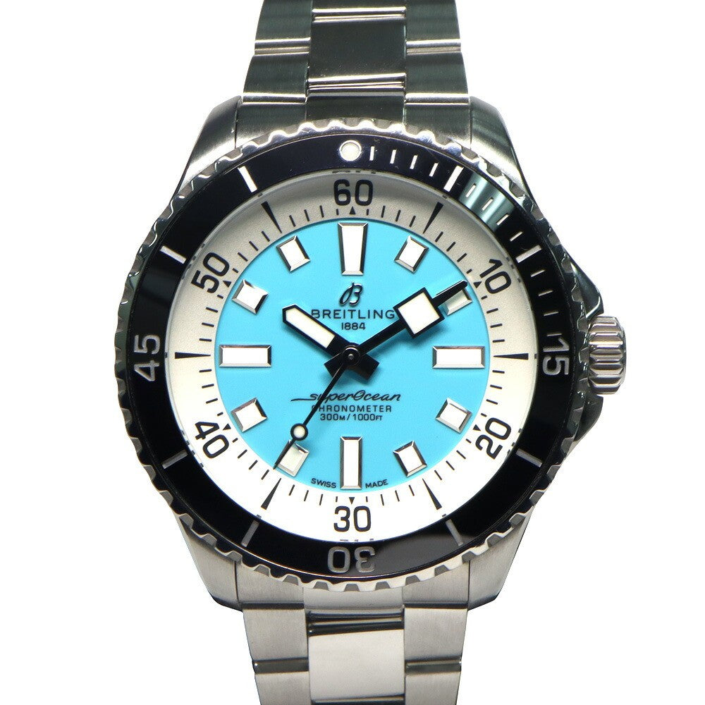 Breitling Superocean Automatic 44 A17376211L2A1 Blue Men'S Used Watch #61016