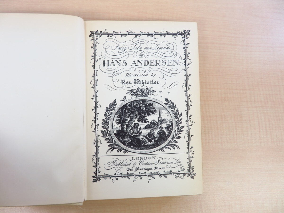 Hans Andersen Fairy Tales And Legends 1935 1St