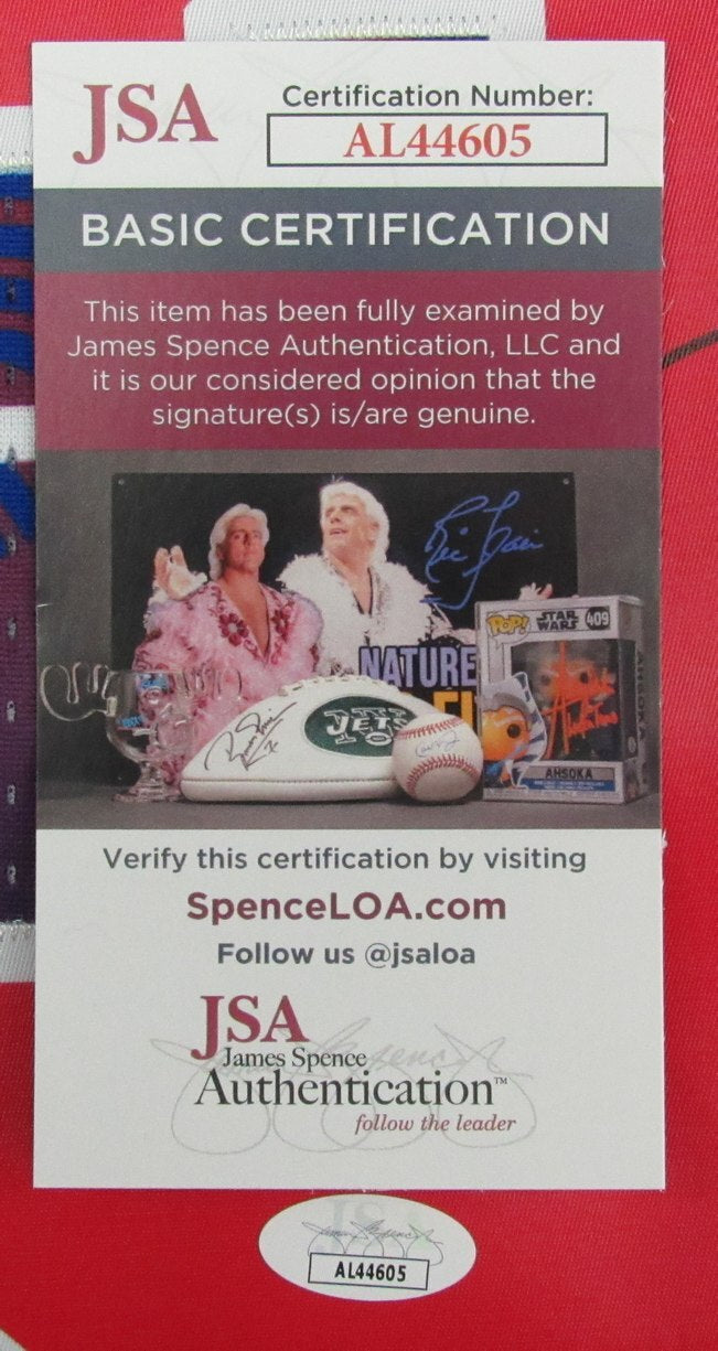 Allen Iverson Hof Autographed Lunar Mitchell &