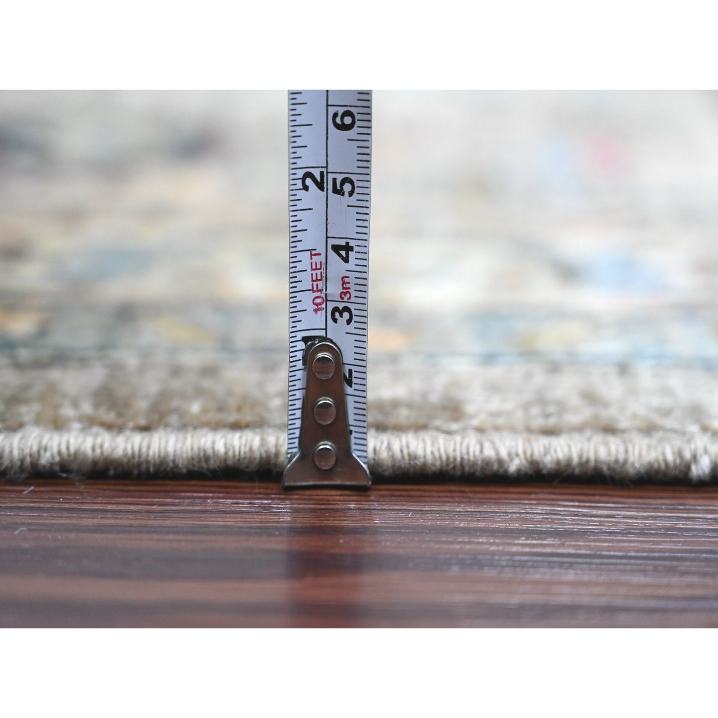 9'X12'1" Brown Aryana, Bijar Garus High Mountain Wool Hand Knotted Rug